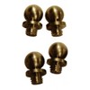 Emtek 97305 1/2" Diameter Solid Brass Ball Tip Finial for 4-1/2" Emtek Heavy Dut, Oil Rubbed Bronze