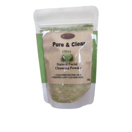 Pure & Clear, Natural Facial Cleanising Powder, 100g, (Olive)