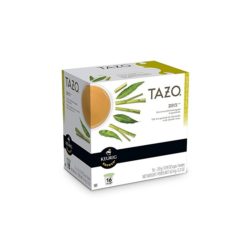Tazo Zen Green Tea Keurig K-Cups 64 Count (4)