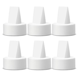 Maymom Maymom 6 Count Duckbill Valves for Spectra. Designed for Spectra S1 Spectra S2 Spectra 9 Plus Spectra Dew 350 Spectra Pump Not Original Spectra Pump Parts Spectra S2 Accessories (White)