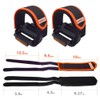 ONIPAX 1 Pair Bicycle Pedal Straps (Orange)