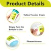 Tattoo Stencil Gel, Stencil Transfer Paste, Clear Professional Long Lasting