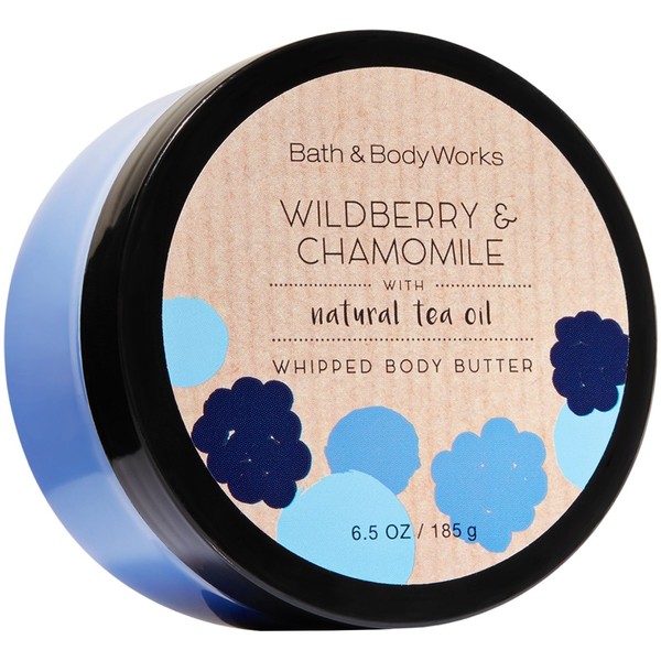 Bath & Body Works Wildberry & Chamomile Whipped Body Butter 6.5 Oz.