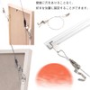 Picture Rail Wire Hook Hardware Hanging Set of 2 Rope