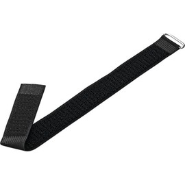 Velcro Ties Length 250 mm Width 20 mm PA Black Pack of 20