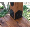 Ozco Laredo Sunset 8x8 Post Base Kit, Includes Decorative Plates,