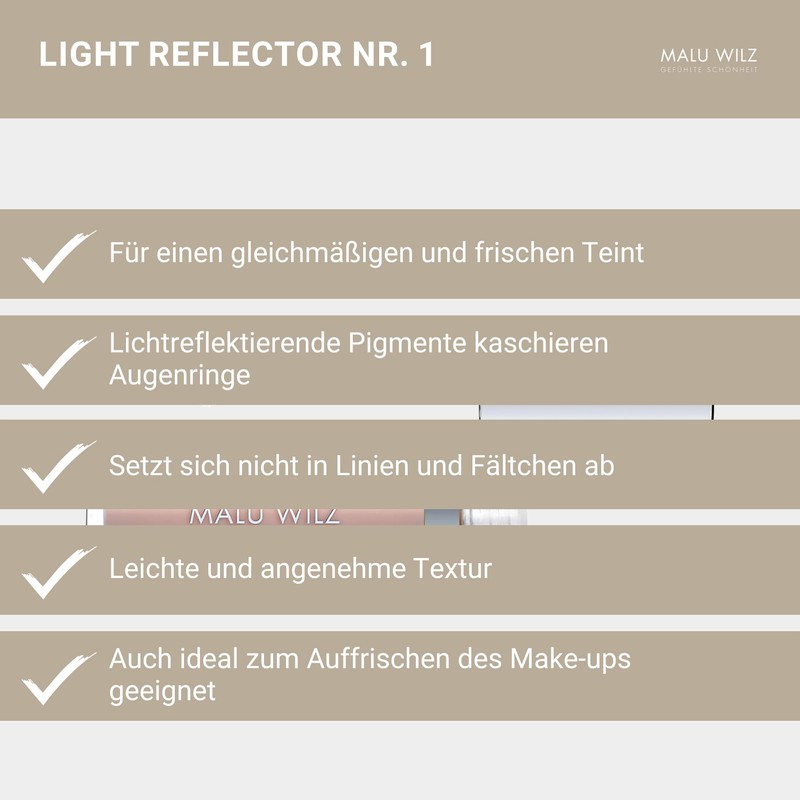 Malu Wilz Dekorative Light Reflector Light Reflector 1 innocent sandy