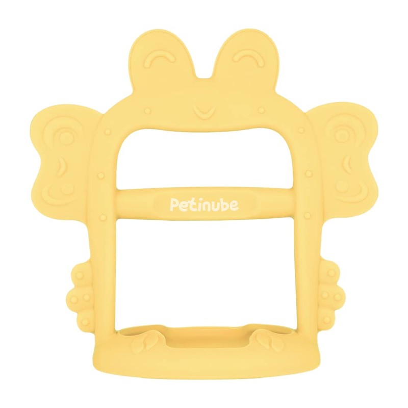 Korean-Made PETINUBE Baby Wrist Teether – Anti-Drop Silicone Teething Toy