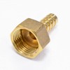 MiJunHD 6X Brass Pipe Fitting 8mm Hose Barb Tail 1/2''