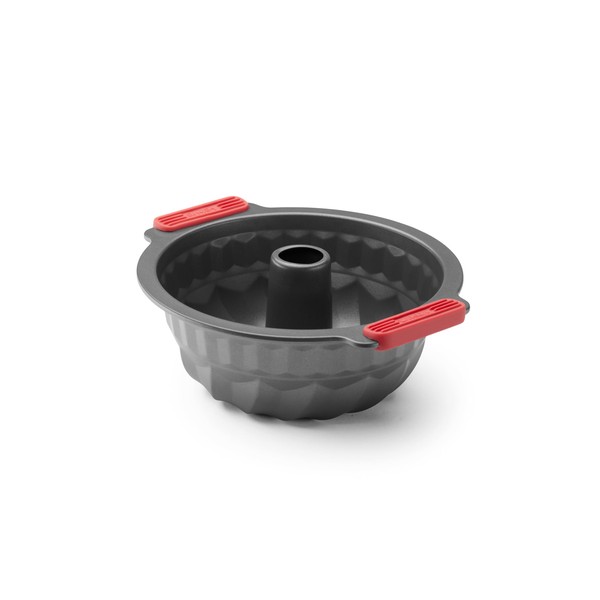 Lékué Gugelhupf Backform aus Metall, Antihaftbeschichtung