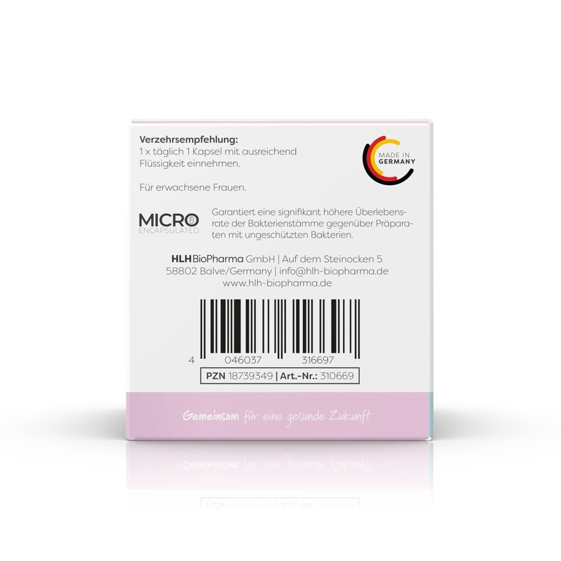 Lactobact Intima, 30 capsules - to support a healthy intimate