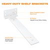 Floating Shelf Bracket 8 inch 8 Pack L Brackets for