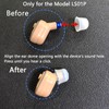 Banglijian Hearing Aid LS01P 0.47" Ear Domes, 6Pcs Replacement Ear