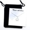 Silver Tone Sunshine Pendant Necklace Handmade