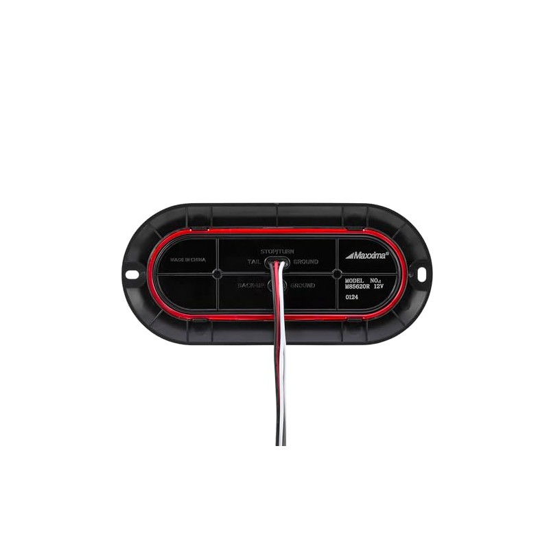 Maxxima 6" LED Oval Hybrid Stop/Turn/Tail & Back-Up for Trucks