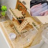 11 in 1 Wooden Hamster Cage with All Accessories, 15.8