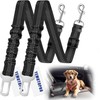Dog Seat Belts 2 Pack Upgraded Dog Seat Belt for