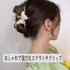 HAPVITAL 髪留め バンスクリップ ヘアクリップ オフィス シンプル ヘアアクセサリーおしゃれ 贈り物 レディース用 韓国風