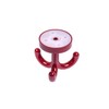 Gedotec Children's Swivel Coat Hook, Triple Hook, Rotatable Plastic, RAL