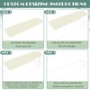 CroBlissful 10 Pcs 20-1/2'' Ceiling Fan Blades for 52" Clear
