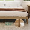 Marcytop Wood Platform Bed Frame King Size - 12 Inch