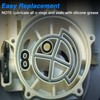 RUHUALIFE Water Softener Seal Kit Water Softener Rotor Disk Repair