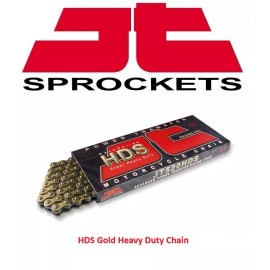 JT Front Rear Sprocket Kit 13T 50T & Gold 520 Heavy Duty Chain YZ250F WR250F ALL