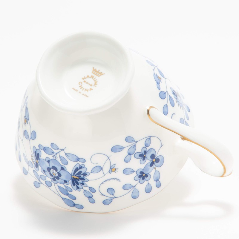 Narumi 9682-2229 Milano Blue Cup Saucer, 7.4 fl oz (210