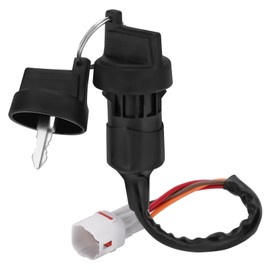 JAVIK Ignition Key Switch Compatible with Yamaha YFM300 Grizzly 300 2012-2013,OEM# 1SC-H2510-00-00