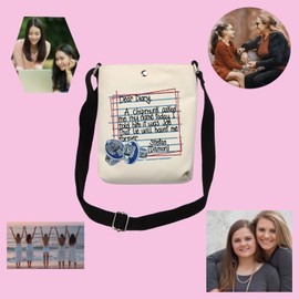 Vampire Damon Gift Salvatore Brothers Vampire Fans Gift Vampire Fandom Zipper Cosmetic Bag (Dear Diary CR)