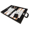 16-inch Premium Backgammon Set - Medium Size - Black Board,