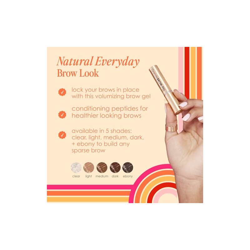 GrandeBROW-FILL Volumizing Brow Gel, Clear