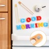 Magnetic Bamboo Toaster Tongs: 100% Natural 8.7” Wood Kitchen Toast