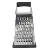 Dexam Stainless Steel Four Sided Box Grater, Silver, one Size