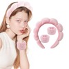 6 PCS Spa Headbands for Women Skincare Headband and Wristband