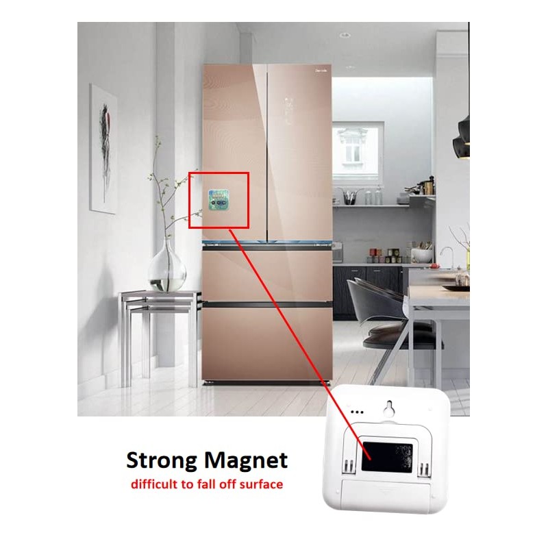 Multi-Function Electronic Timer, Classroom Learning Management Kitchen Magnetic Digital Timer