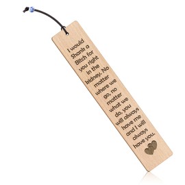Friend Gifts for Women Friendship Bookmark Friendship Gifts for Best Friend Sister Book Lover Gifts Wooden Bookmark Valentines Galentines Day Birthday Presents for Women Book Reader Accessories