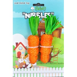 A&E Cage Company 52400957: Toy Loofah Carrots
