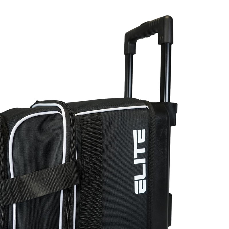 ELITE Basic Double Roller Bowling Ball Bag With Wheels |