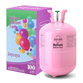 Helium Tank 22L for Balloons at Home Tank Up to 100 Latex Balloons,Latex Balloons and Ribbons Included 1 Box