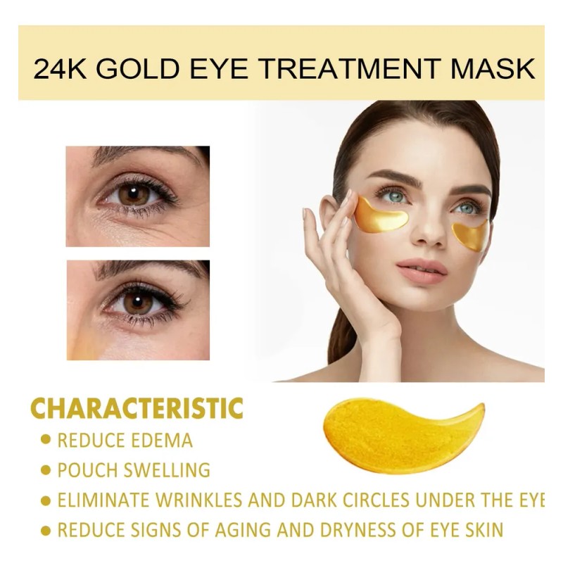 Mascarilla Para Ojos Eelhoe Con Colágeno Y Ácido Hialurónico Todo
