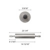Thunder Group 15 Inch Aluminum Rolling Pin