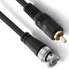 tunghey BNC to RCA Adapter Cable RCA Male to BNC