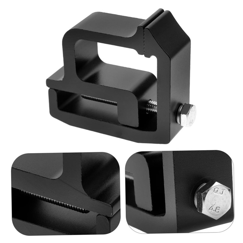 ABOOFAN 2pcs Heavy Duty Truck Cap Clamps Aluminum C Clamps
