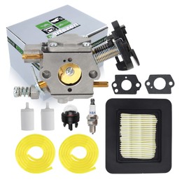partszen Wte-12a 580803901 Carburetor for Husqvarna 545RXT 545FXT 545RX 545FX 345FR Brushcutter with Fuel Air Filter Spark Plug