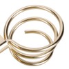 Space Aluminum Wall Mounted Hair Dryer Holder Spiral Hair Care