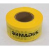 ORMADUS Caution Reinforced Tape Rolls Fastenal 3" x 500' 7mil