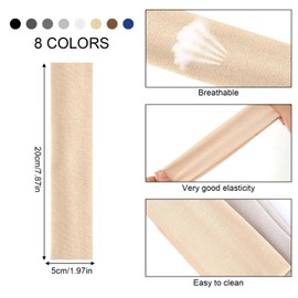 Pack of 8 Hair Bands for Women, Hair Bands Women, Thin Hair Bands, Summer Sweat-Absorbing and Elastic Hair Band, Non-Slip Headband, Suitable for Sports, Running, Yoga (Multicoloured 8)