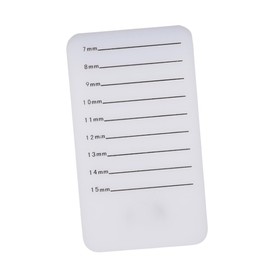 MERRYHAPY 2-in-1 Eyelash Platform Glue Pallet Acrylic Lash Extension Tray Organized Lash Glue Board for Use