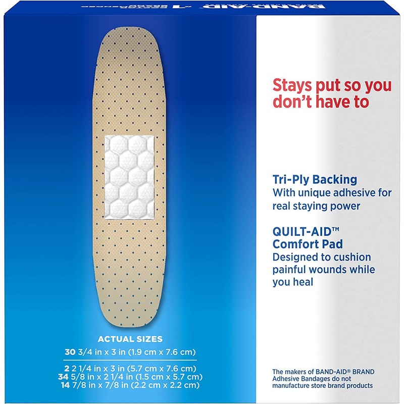 BAND-AID Sheer Strips Assorted 80 Each (Pack of 2)